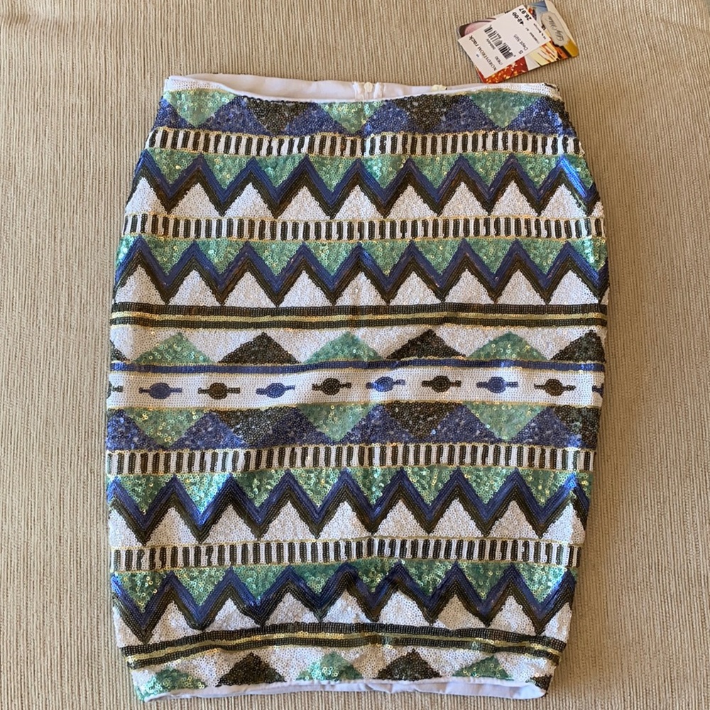 Lily White Nordstrom Sequin Skirt